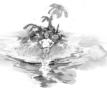 Kleine Insel