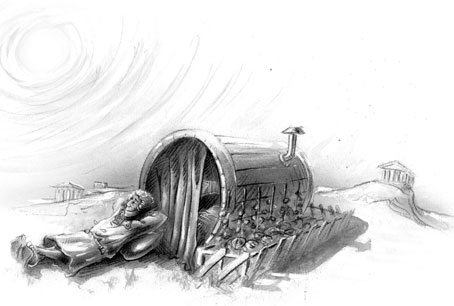 Die Tonne des Philosophen